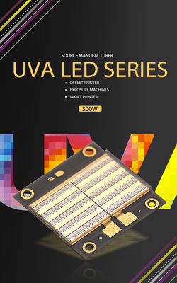 UV LED با چگالی بالا 200W 34-38V 385nm برای سیستم دستگاه پخت LED UV