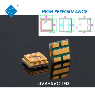 3.5*3.5mm Mini SMD LED 3-5mw 0.5w SMD UVC LED برای استریل کردن سطح