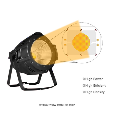 2400W COB دو رنگ 2700K 6500K CCT قدرت بالا 1200W + 1200W COB 120mm * 100mm LED Chip Module CRI 95+ برای نورپردازی عکاسی