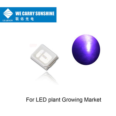 طول عمر طولانی UVA LED 395-405nm تراشه LED UV 150-200mW برای رشد گیاهان LED