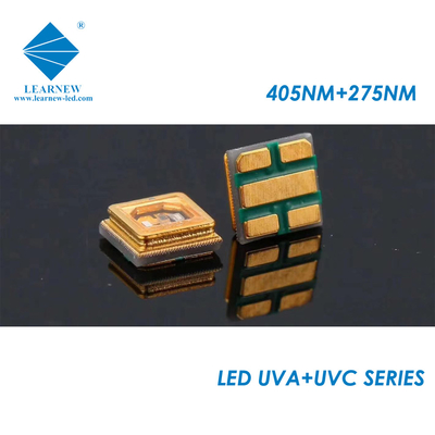 لنز شیشه ای کوارتز سری UVC UVA 0.5w 265-285nm 395-405nm 3535 COB SMD Chip
