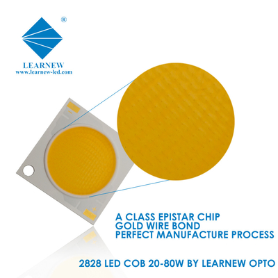 قدرت بالا 30W 40W 50W 80W 2828 3838 CRI&gt;95 طول عمر LED COB Chip برای چراغ های LED