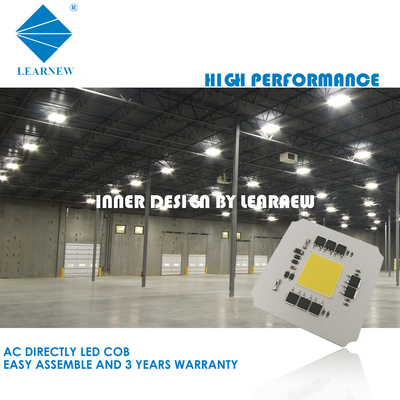 تراشه های LED سفارشی AC LED COB 120V-277V 7070 100W 110-120lm / W COB برای نور صنعت LED