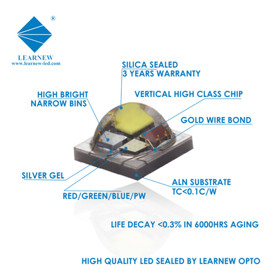 4 وات قدرت بالا SMD3535 RGBW 350mA 620-630nm 520-530nm 460-470nm 3000K با چراغ های صحنه