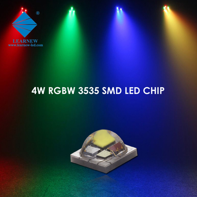 4 وات قدرت بالا SMD3535 RGBW 350mA 620-630nm 520-530nm 460-470nm 3000K با چراغ های صحنه