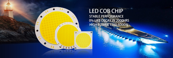 1500W 2000W فلیپ چیپ LED 2700K 6500K 35V 38V برای روشنایی بیرونی