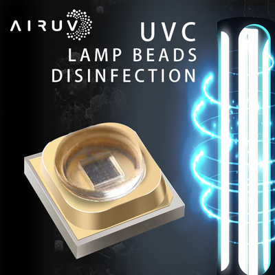 تراشه LED UVA UVB با قدرت نوری بالا UVC 254 نانومتری UV LED 270 نانومتری 280 نانومتری بنفش 1W 3W
