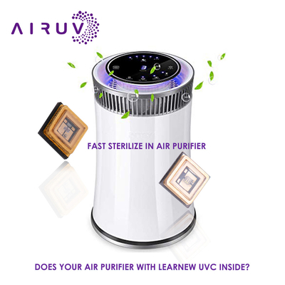 LEARNEW تراشه LED UVC 1W 255 نانومتری SMD LED 3535 6V برای ضدعفونی هوا