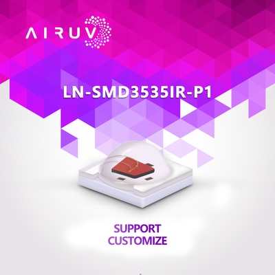 2w 3535 قدرت بالا IR LED Chip 730nm 740nm 840nm 850nm SMD LED Chip