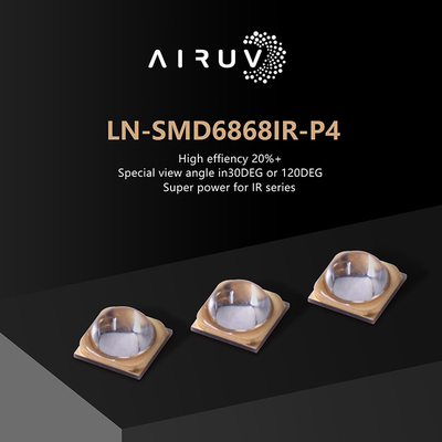 5-8W 6868 IR LED Chip 730nm 840nm 940nm برای چاپ سه بعدی طراحی شخصی