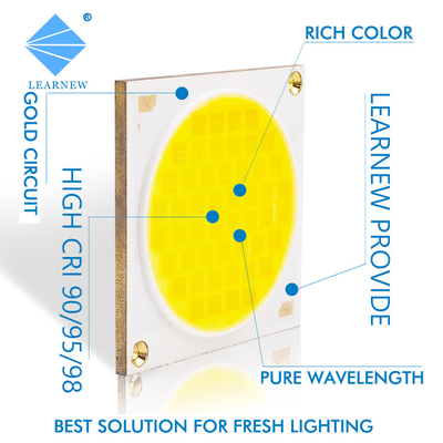 تراشه های LED سوپر آلومینیوم فلیپ COB 1500-2000W 2700-6500K 45-50V برای چراغ های ماهیگیری