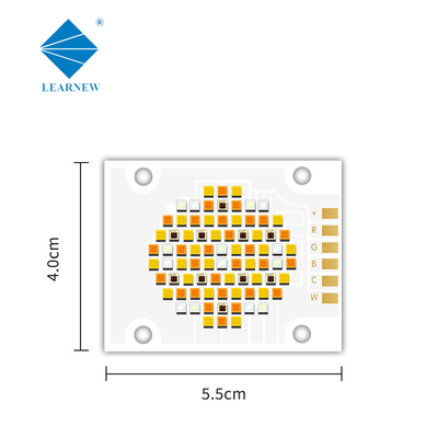 180W CRI 95 COB RGBCW 24V-26V 5 رنگ تراشه LED برای LED Par نور مرحله ای