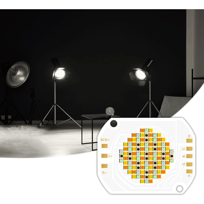 Rgbcw LED Chip 350w با VF 45-48V و 620nm/460nm/520nm/2700k/6500k گزینه های رنگی