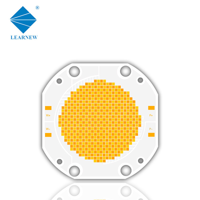 تراشه Cob LED Dimmable دو رنگ 7575 600w + 600w قدرت بالا 54v 60v Cri بالا> 95
