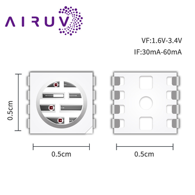 SMD 5050 Rgyir 5050 SMD چیپ LED 0.5w 60ma روشنایی بالا 5050 چراغ قرمز LED برای لامپ درمانی