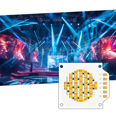 250 وات پنج رنگ Dimmable 3538 LED Cob Chip قدرت بالا تنظیم شده برای عکاسی نور