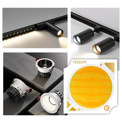 ۱۹۱۹ دو رنگ Cob LED Chip 18w 25w 2800K 6500K IF 450mA/700mA برای لامپ عکاسی