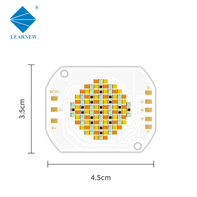 350W RGBWC COB LED Chip LM/W 90 برای منبع نور عکاسی
