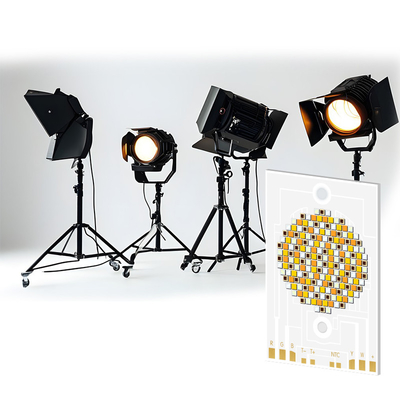 3856 SIZE چراغ های فیلم چراغ های صحنه 300W COB Chip CRI95 500W 2700K 6500K RGBCW RGBWW CCT Dimmable COB LED کارخانه OEM ODM