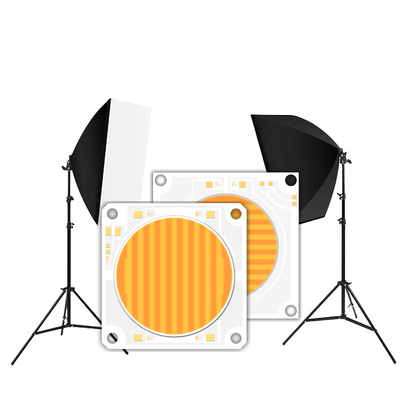 150W 150W 200W 200W COB LED CHIP 5454 دمای دو رنگ برای عکاسی نور