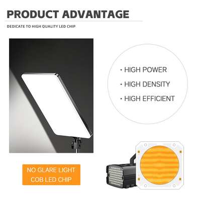 ال ای دی تنظیم شده CCT COB 195-205V 2500K 6500K LED دو رنگ 300W + 300W تراشه های LED CRI بالا 6060