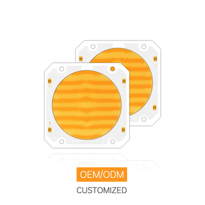 دو رنگ COB 6060 دو رنگ LED COB طیف گسترده ای از رنگ DC 205V 300w + 300w LED COB Chip