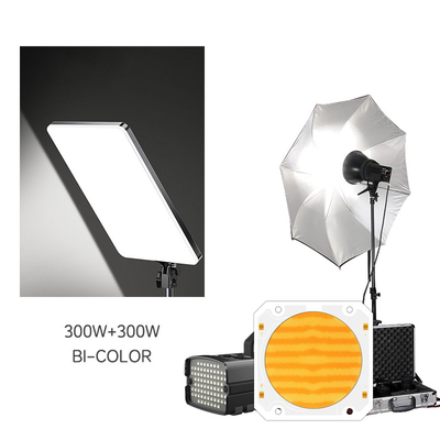 تراشه LED دو رنگی 6060 300W*2 100-120Lm/W دو CCT 2700K 6500K برای نور ویدئویی