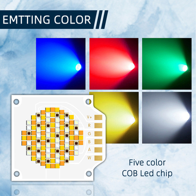 3538 250W تراشه های LED COB پنج رنگ با 620nm/460nm/520nm/2700K/6500K CCT و 24-26V