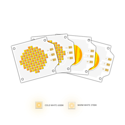 2700k 6500k CCT LED تنظیم شده COB 500W 200W قدرت بالا Ra95 Ra97 COB تراشه LED برای چراغ عکاسی