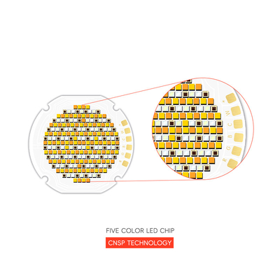 سری R50 قدرت بالا پنج رنگ COB تراشه LED 300W / 700W گرم سفید قرمز سبز آبی RGB UV IR مادون قرمز رشد سیلاب نور