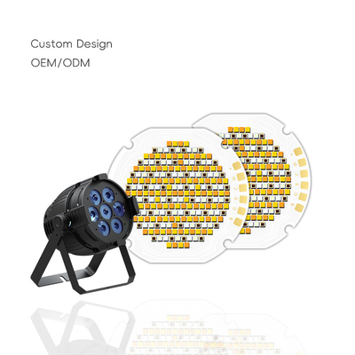 300w 700w قدرت بالا نور بالا R50 COB منبع LED پنج رنگ قابل تنظیم VF 42-46V LM / W 95