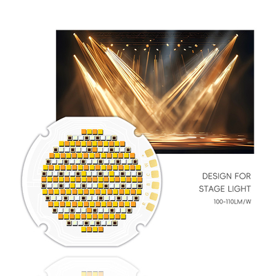 300w 700w قدرت بالا نور بالا R50 COB منبع LED پنج رنگ قابل تنظیم VF 42-46V LM / W 95