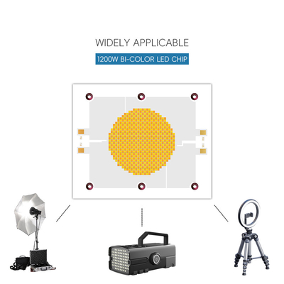 2700K 6500K دو رنگ قدرت بالا LED COB 1200W COB LED نور عکاسی