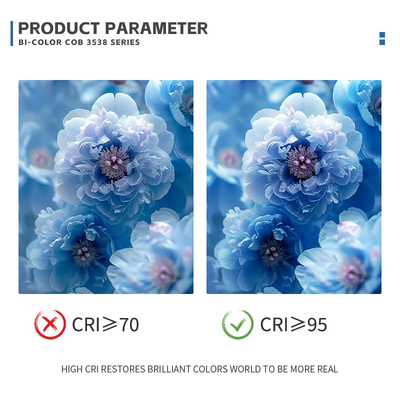 350w 200+200w نور عکاسی چیپ ال ای دی ، CRI96 COB LED CHIP 2700-6500K 4000K برای چراغ های صحنه
