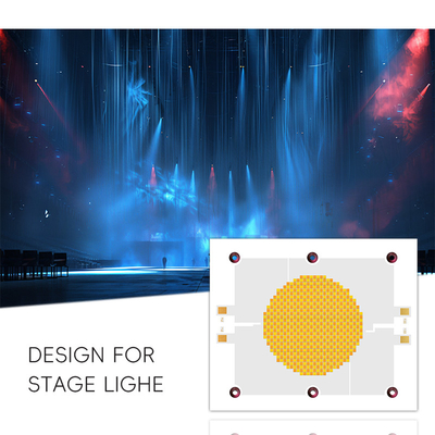 120100 دو رنگ 2700K 6500K CCT قدرت بالا 1200W + 1200W COB LED Chip Module برای چراغ عکاسی