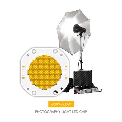 قیمت کارخانه 75 * 75 60V 600W + 600W دو CCT LED COB دو رنگ COB LED تراشه LED قدرت بالا COB LED