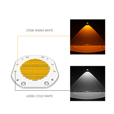 قیمت کارخانه 75 * 75 60V 600W + 600W دو CCT LED COB دو رنگ COB LED تراشه LED قدرت بالا COB LED