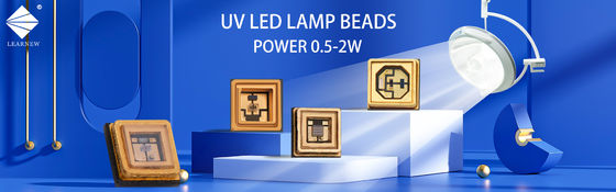 تراشه LED UV قابل تنظیم SMD 3535 3838 8025 220-420nm 5 سال گارانتی