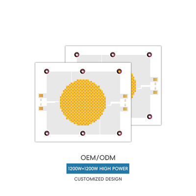 تراشه LED COB دو رنگ 2400 وات، 2700K 6500K، CRI 95+ برای عکاسی