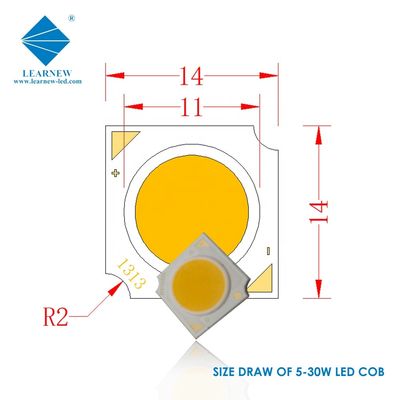 1414 1919 سری COB تراشه LED 3W-30W CRI بالا 80-98 برای روشنایی تجاری