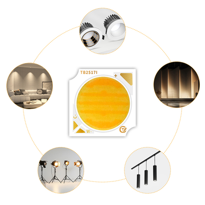 تراشه LED دو رنگ 18 وات-30 وات 2800K-6500K قابل تنظیم COB Ra90