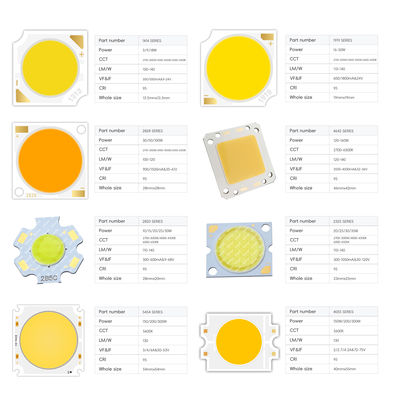چیپ Bridgelux LED COB با رندر رنگی بالا Ra97 Ra98 و کارایی 140 lm / w برای روشنایی حرفه ای