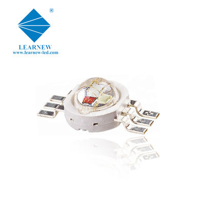 Epistar Epiled 3W High Power RGB LED Diode with 50000 Hours Life Span 350-700mA Current and R=620-630nm G=520-530nm B=460-470nm Wavelength