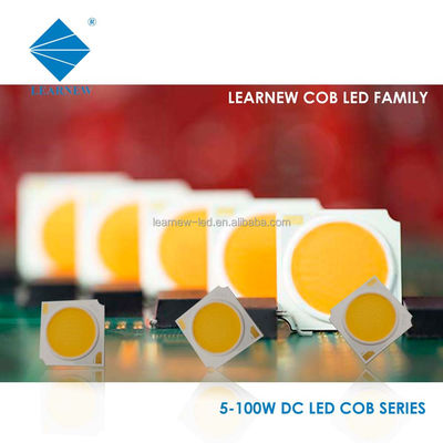 High Power COB LED Chip with 9V-24V Input Voltage 3-50W Power Range and 120° Viewing Angle for LED Spotlight & Solar Light