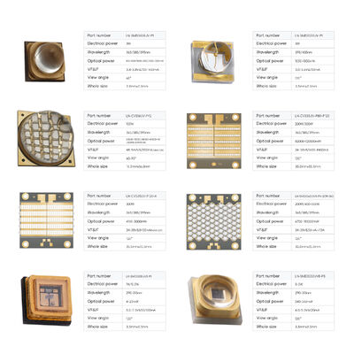 2025 چیپ جدید UVB LED 0.5W 5-7V 290-310nm برای درمان پوست با گارانتی 2 ساله