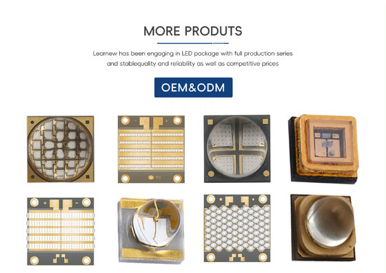 UVA 3535 سری چاپگر جوهرافشان نور 300W چگالی بالا قدرت نوری بالا مقاومت حرارتی کم طول موج 365 385 395nm