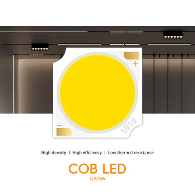 چراغ‌های پایین‌تاب COB LED دو رنگ 1919 با توان 30W+30W، چراغ‌های داخلی، نورافکن‌ها، 36-38 ولت، قابل تنظیم نور، CCT دو رنگ 2700-6500K