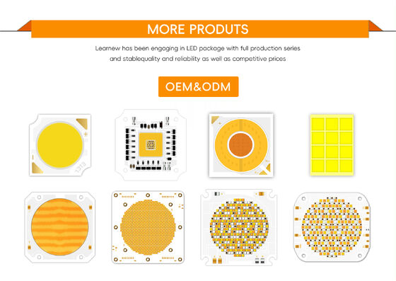 چراغ‌های پایین‌تاب COB LED دو رنگ 1919 با توان 30W+30W، چراغ‌های داخلی، نورافکن‌ها، 36-38 ولت، قابل تنظیم نور، CCT دو رنگ 2700-6500K
