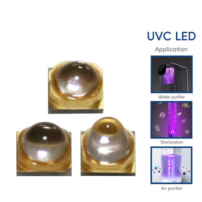 UV Led 270nm 3838 254nm UV LED های قدرت بالا UV UVC LED UV-C LED 265nm UVC LED 270nm UV-C LED 1W 3W