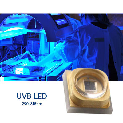 زیبایی UVB 3W چیپ 315nm قیمت کارخانه 3535 دیود ال ای دی SMD 311nm 500mA لامپ تزیین LED دیود SMD 306nm 295nm 110mW
